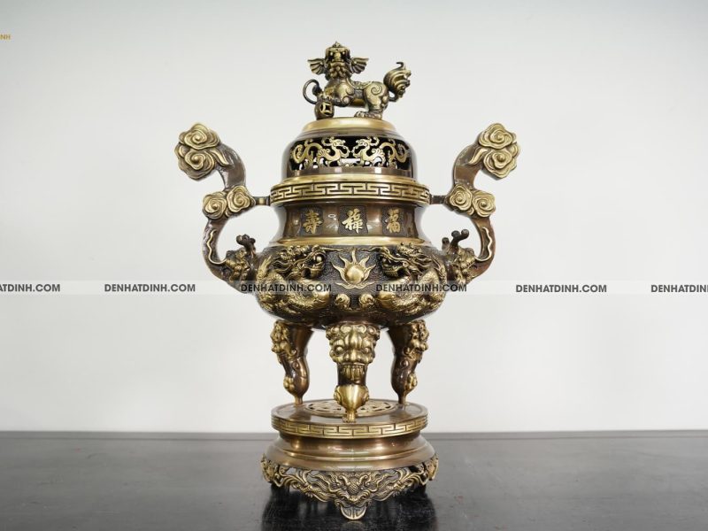 Đỉnh rồng 65 mẫu 3 CN (3 chữ Hán)