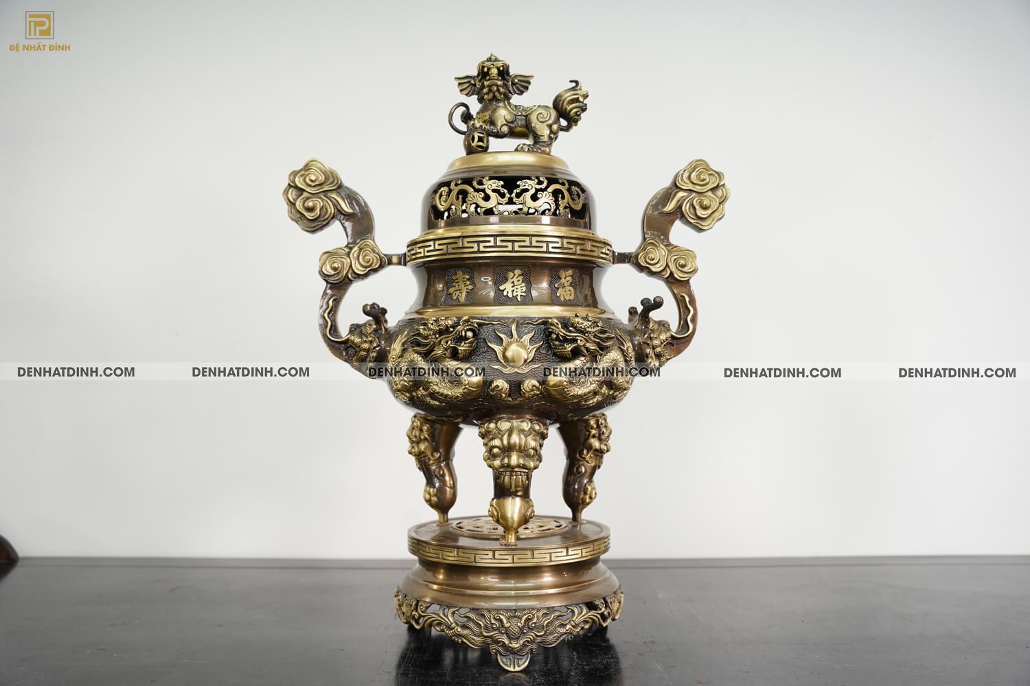 Đỉnh rồng 65 mẫu 3 CN (3 chữ Hán)