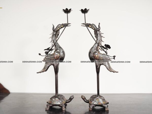 Hạc Ngũ sắc đồng đỏ 70