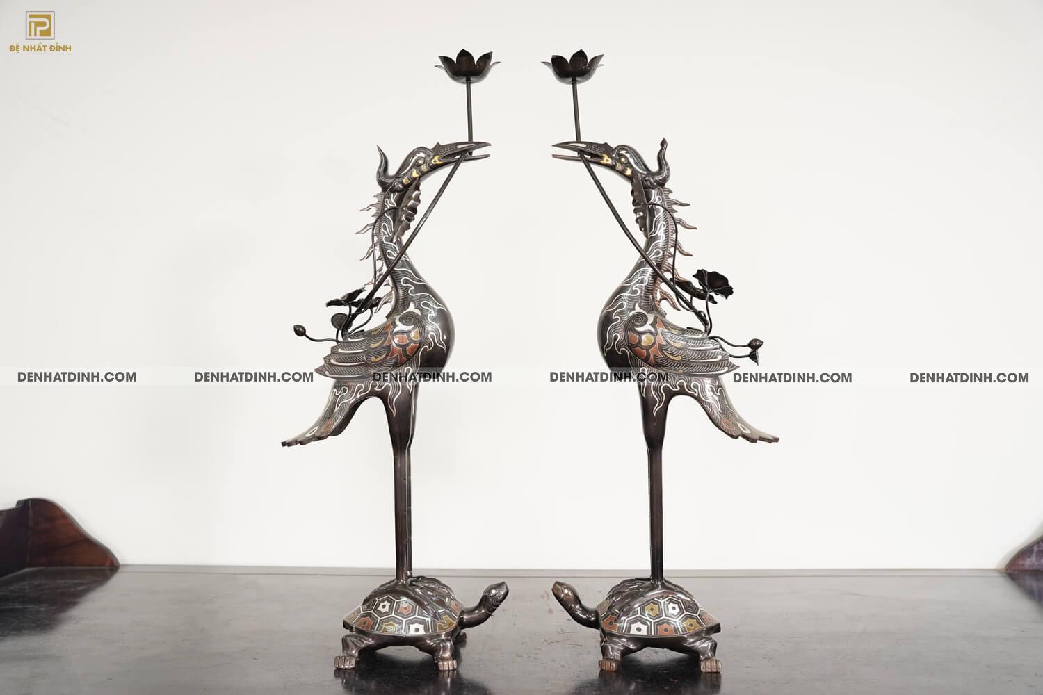 Hạc Ngũ sắc đồng đỏ 70