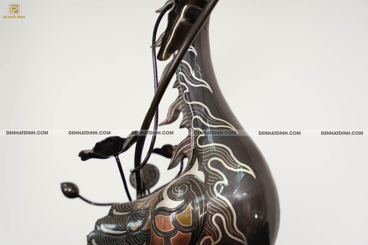 Hạc Ngũ sắc đồng đỏ 70 - Ảnh 11