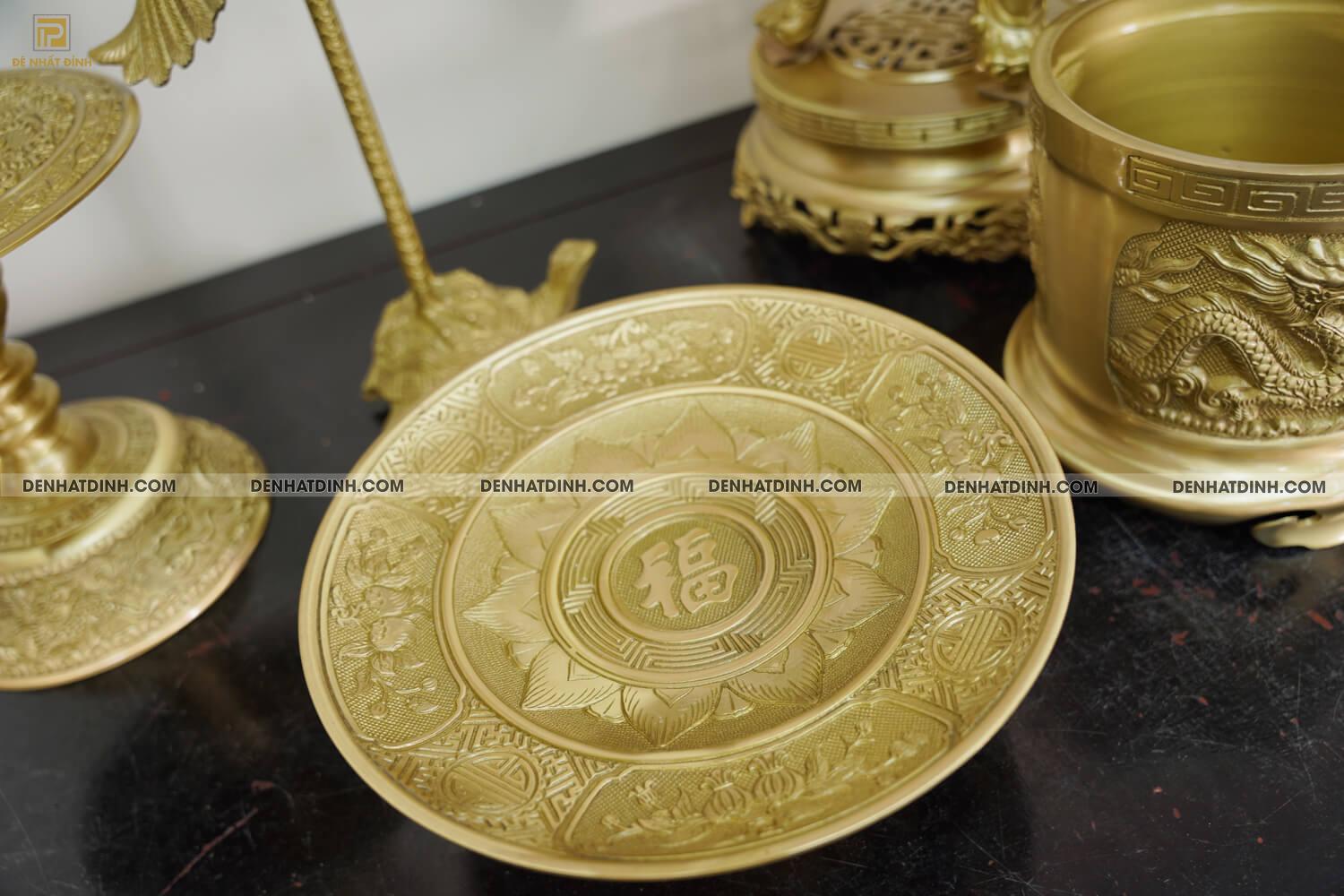 Bộ Ngũ sự song long 65 (36kg) HOA VĂN MỘC kèm 4 phụ kiện - Ảnh 10