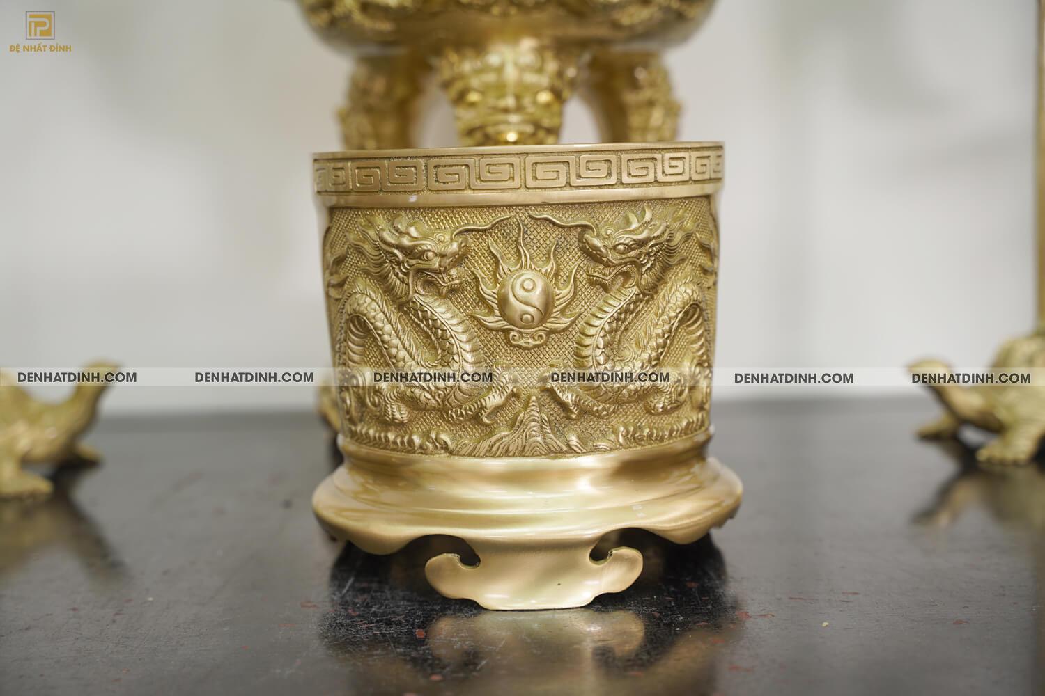 Bộ Ngũ sự song long 65 (36kg) HOA VĂN MỘC kèm 4 phụ kiện - Ảnh 9