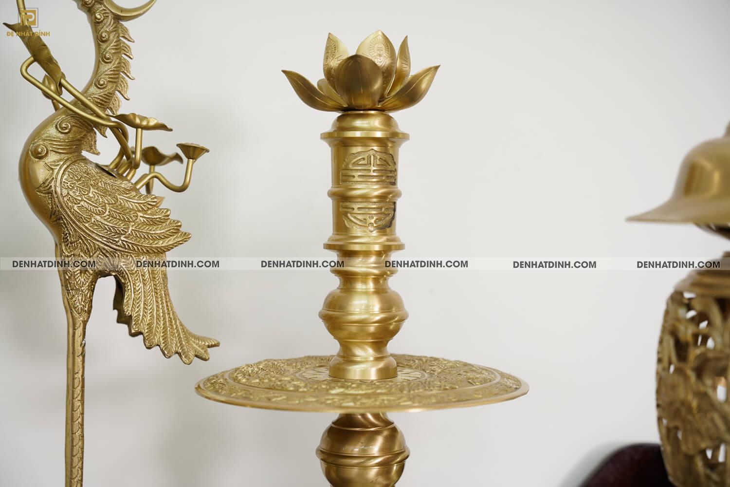 Bộ Ngũ sự song long 65 (36kg) HOA VĂN MỘC kèm 4 phụ kiện - Ảnh 7