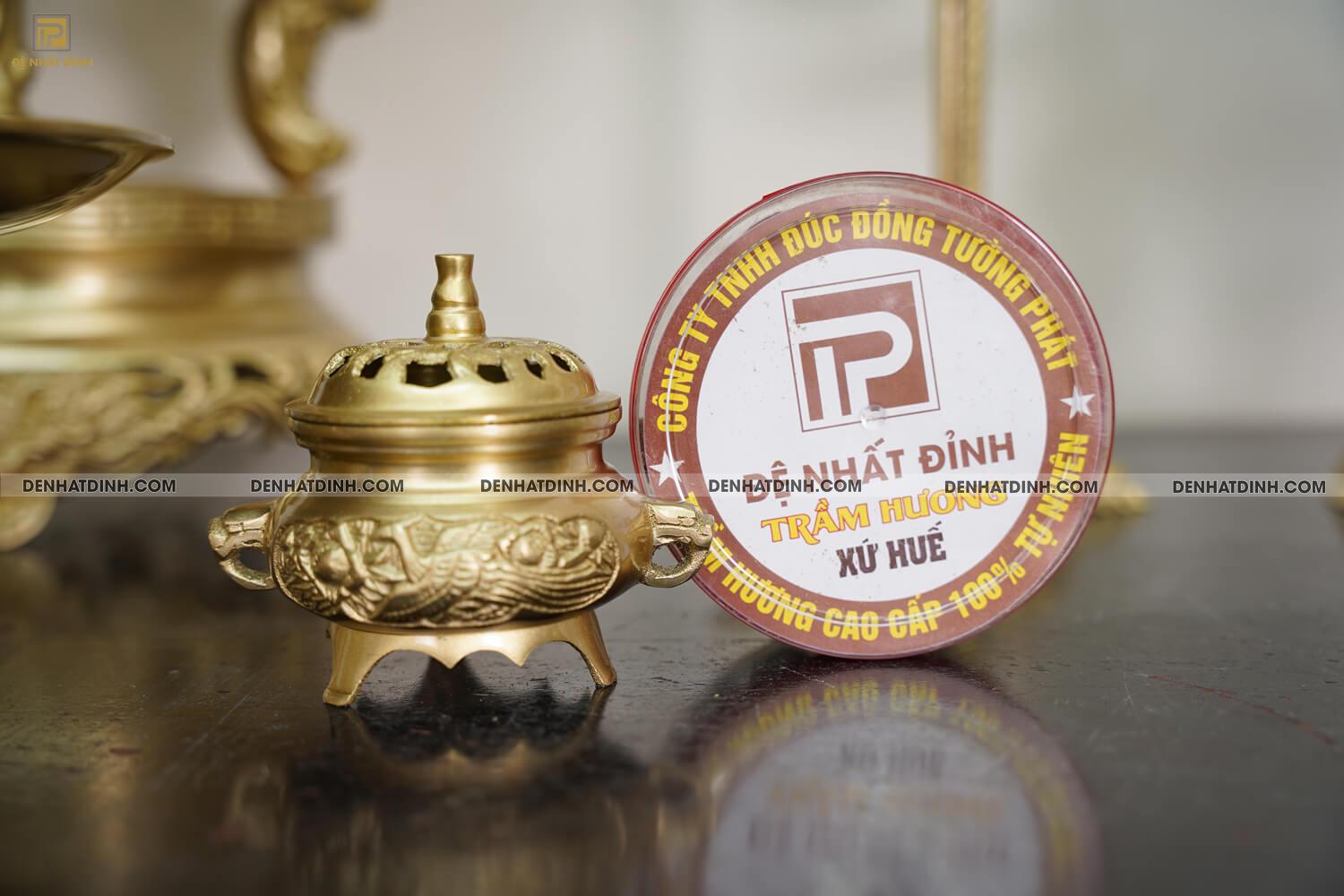 Bộ Ngũ sự song long 65 36kg HOA VĂN MỘC kèm 5 phụ kiện - Ảnh 9