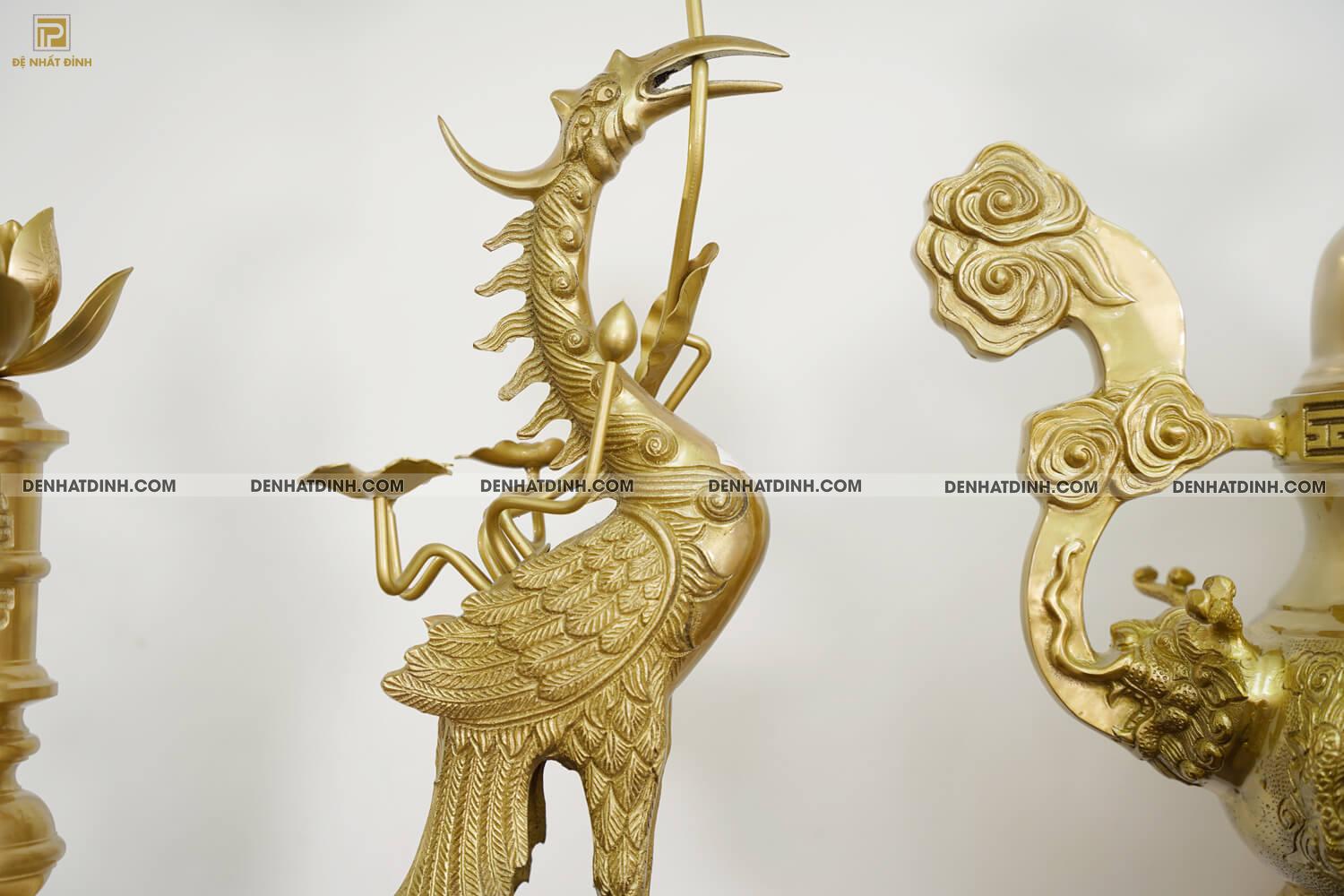 Bộ Ngũ sự song long 65 36kg HOA VĂN MỘC kèm 5 phụ kiện - Ảnh 6