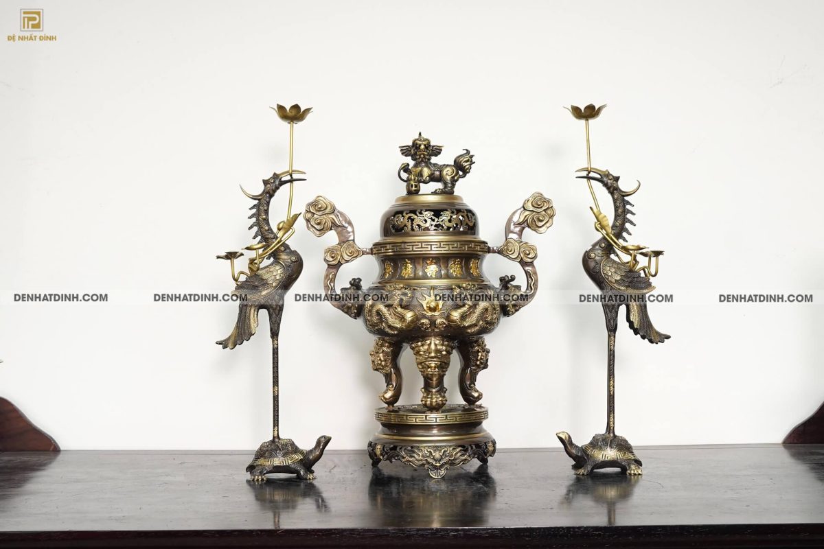 Tam sự Hạc Song Long 65 mẫu 3 CN 5 chữ - Ảnh 2