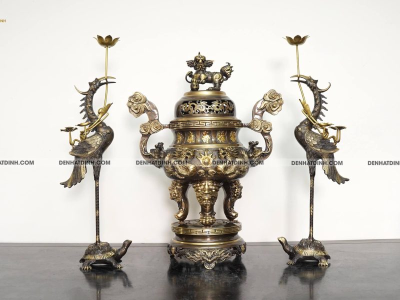 Tam sự Hạc Song Long 65 mẫu 3 CN 5 chữ