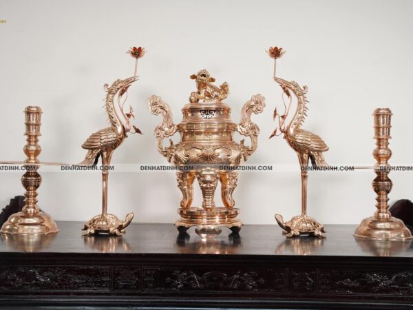 Alternative view of Bộ Ngũ sự hoa sòi 70 đồng đỏ