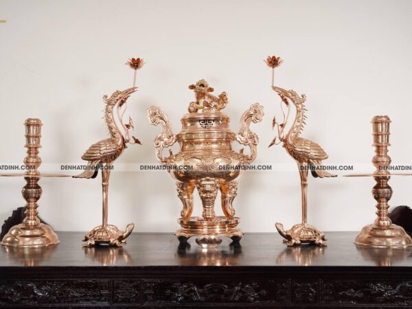 Bộ Ngũ sự hoa sòi 70 đồng đỏ