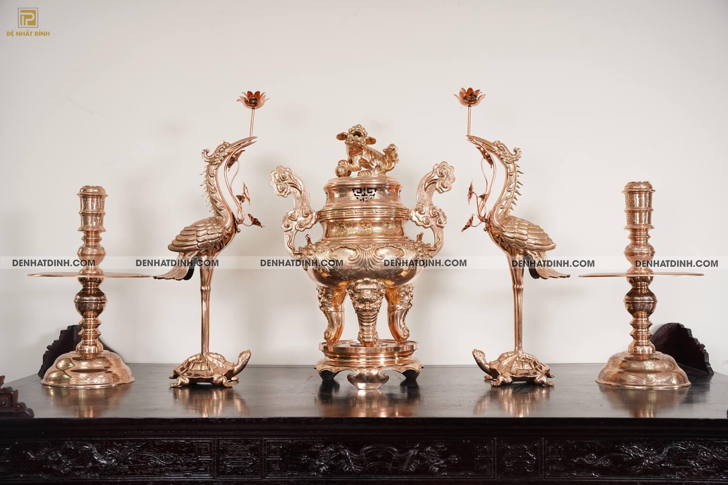 Bộ Ngũ sự hoa sòi 70 đồng đỏ