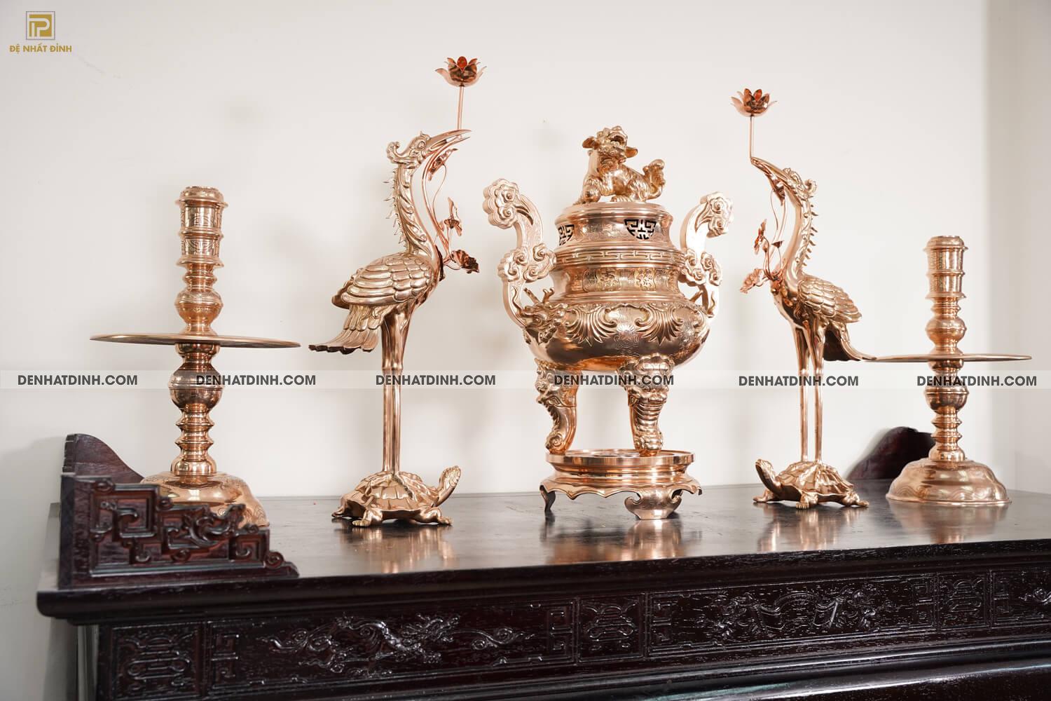 Bộ Ngũ sự hoa sòi 70 đồng đỏ - Ảnh 4