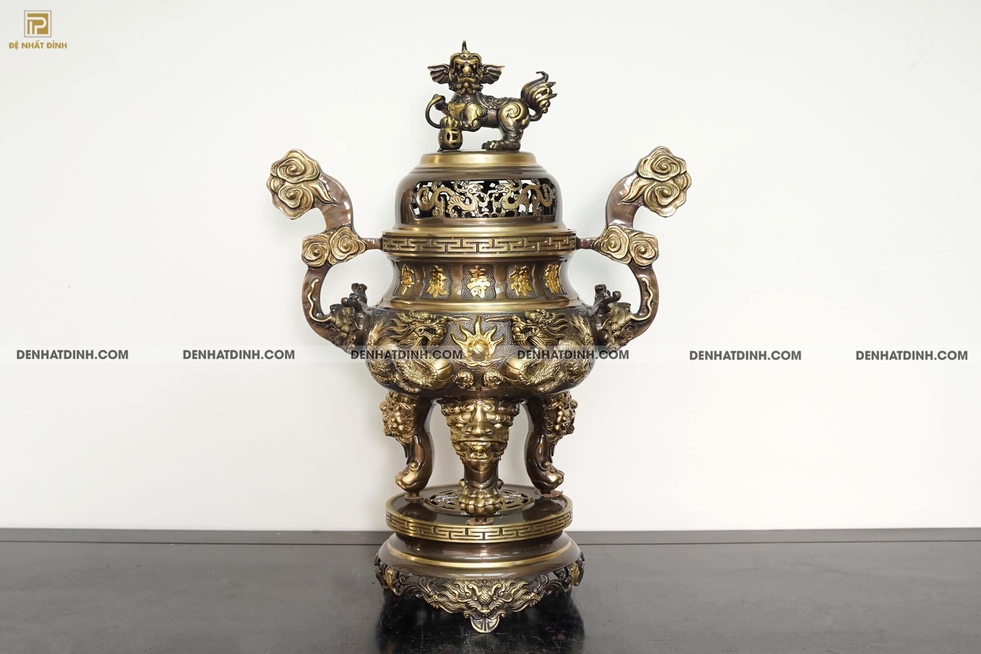 Ngũ sự Song Long 65 mẫu 3 hoa văn CN 36kg - Ảnh 12