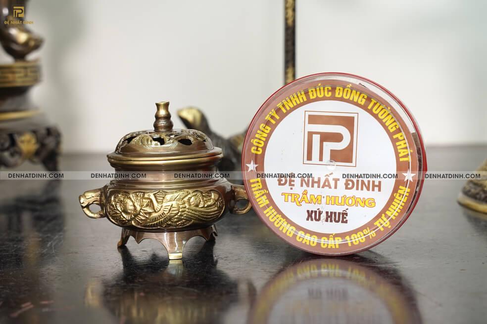 Bộ Ngũ sự Song Long 65 mẫu 3 hoa văn CN 36kg kèm 4 phụ kiện - Ảnh 9