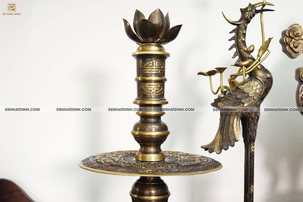 Bộ Ngũ sự Song Long 65 mẫu 3 hoa văn CN 36kg kèm 4 phụ kiện - Ảnh 8