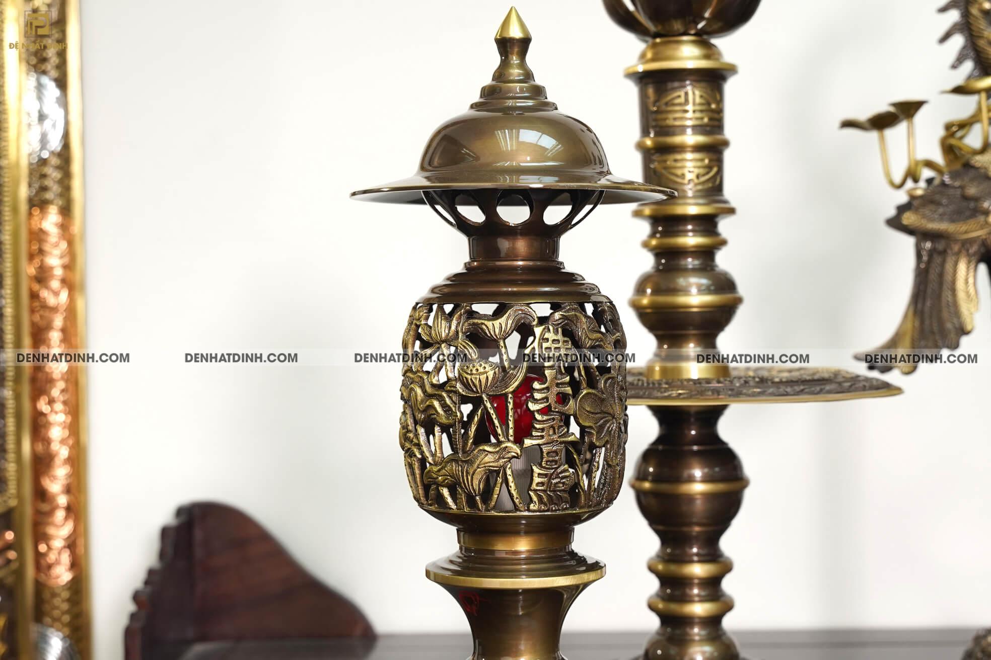 Bộ Ngũ sự Song Long 65 mẫu 3 hoa văn CN 36kg kèm 3 phụ kiện - Ảnh 6