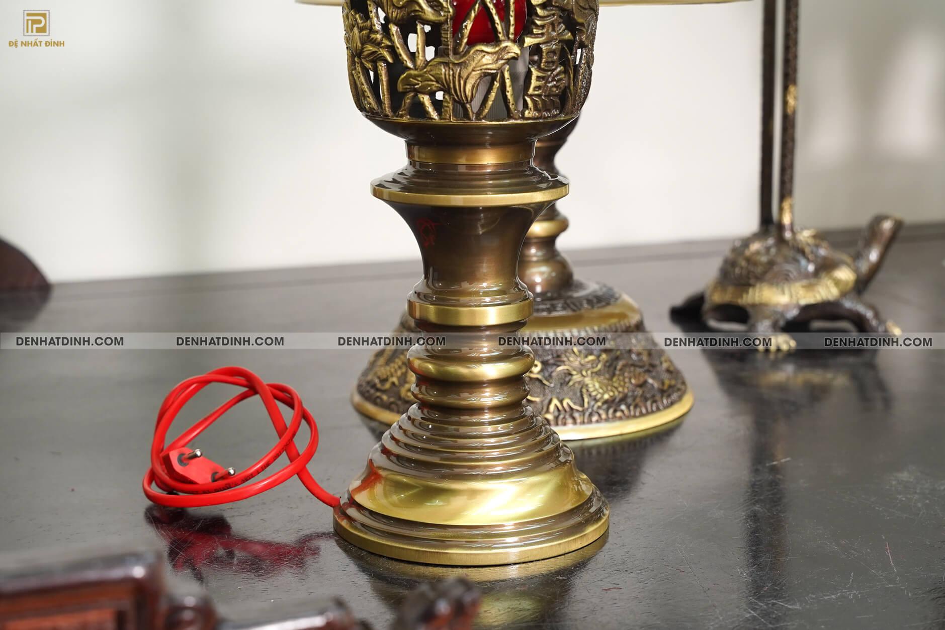 Bộ Ngũ sự Song Long 65 mẫu 3 hoa văn CN 36kg kèm 3 phụ kiện - Ảnh 7