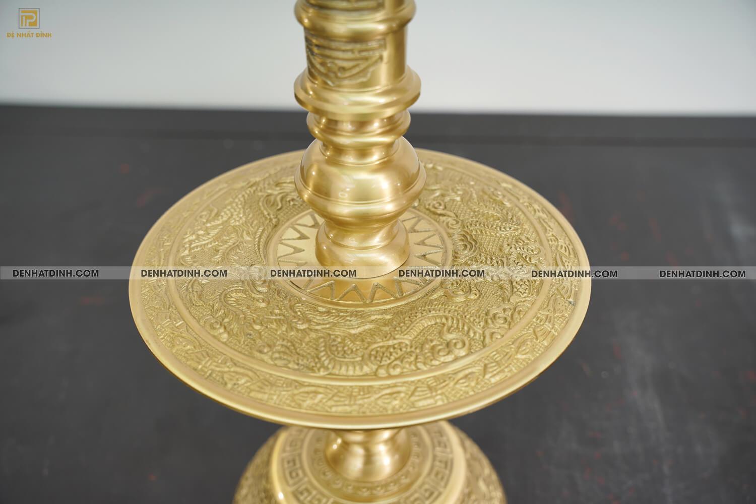 Nến 60 mẫu 2 hoa văn MỘC (Kèm đài sen) - Ảnh 12