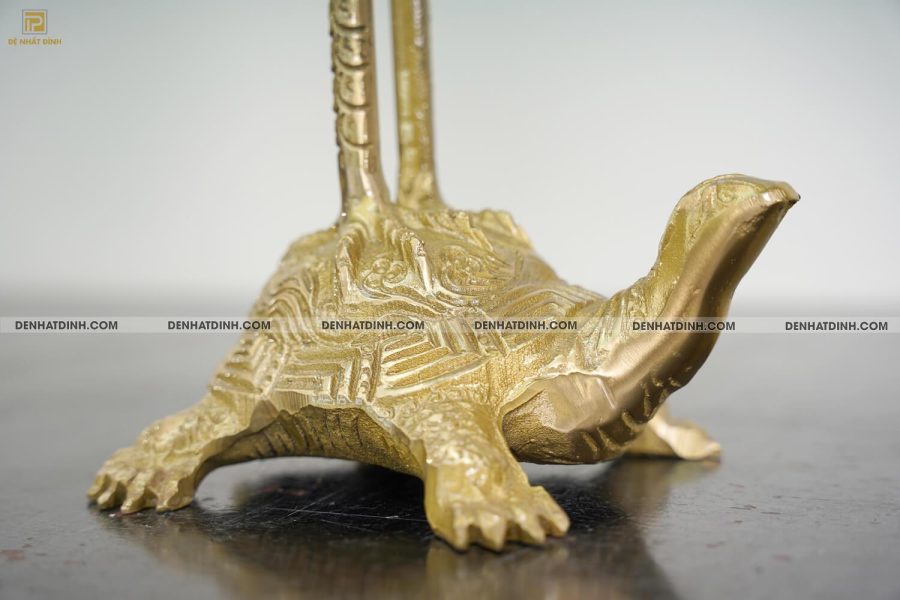 Đôi hạc đồng cao 72cm mộc - Hình ảnh 14