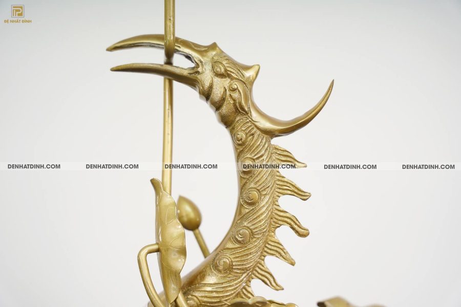 Đôi hạc đồng cao 72cm mộc - Hình ảnh 5