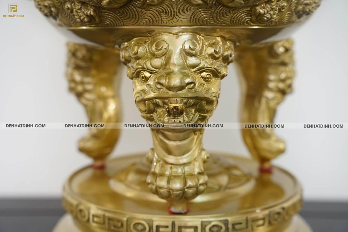 Bộ ngũ sự song long 65 cuốn thư chữ Phúc mộc 5 chữ kèm 3 phụ kiện - Ảnh 11
