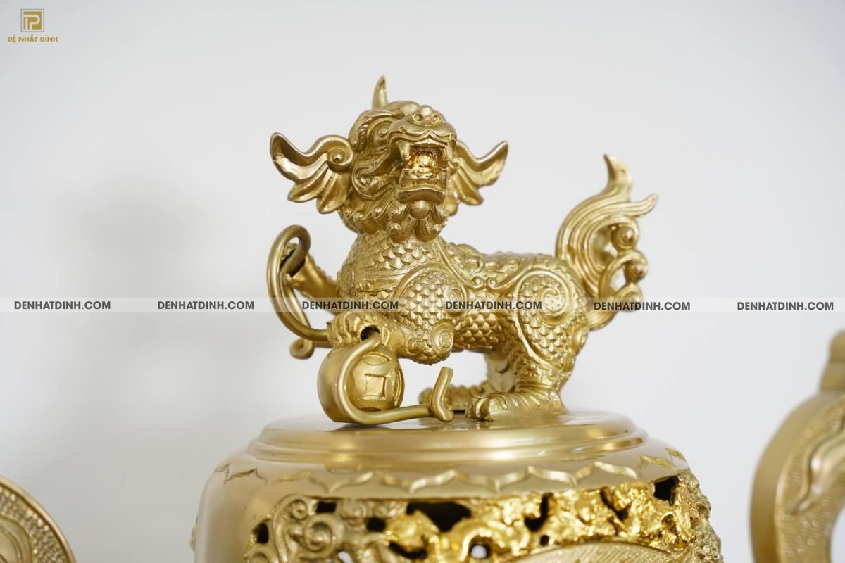 Bộ tam sự nến song long 65 cuốn thư nến chữ Phúc mộc 5 chữ - Ảnh 9