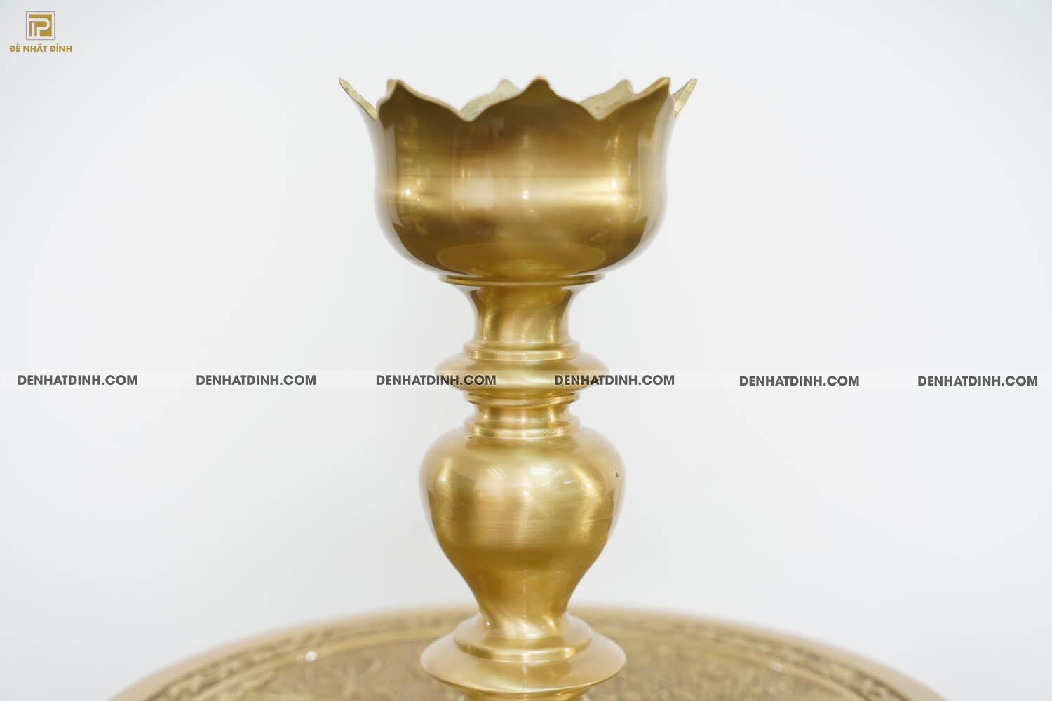 Bộ tam sự nến song long 65 mẫu 3 mộc nến hoa văn 2 mặt - Ảnh 14