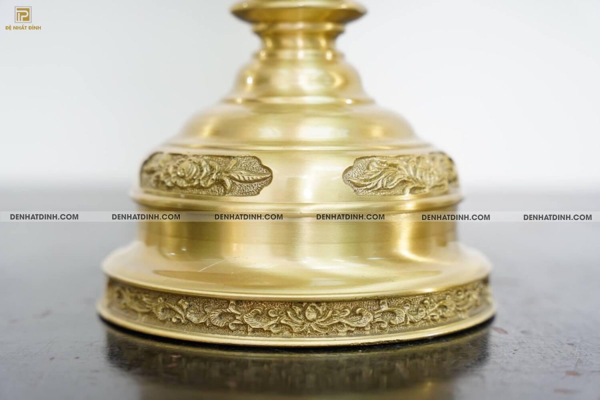 Bộ tam sự nến song long 65 mẫu 3 mộc nến hoa văn 2 mặt - Ảnh 12