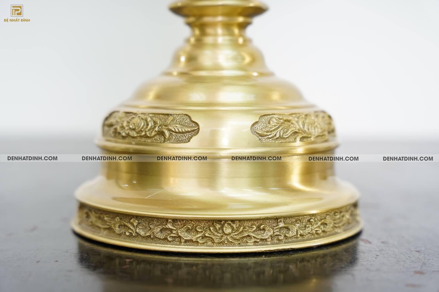 Bộ tam sự nến song long 65 mẫu 3 mộc nến hoa văn 2 mặt - Ảnh 12