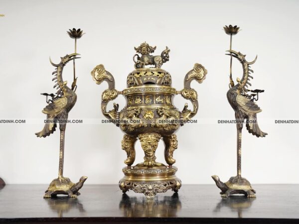 Bộ tam sự hạc song long 65 cuốn thư công nghệ 5 chữ