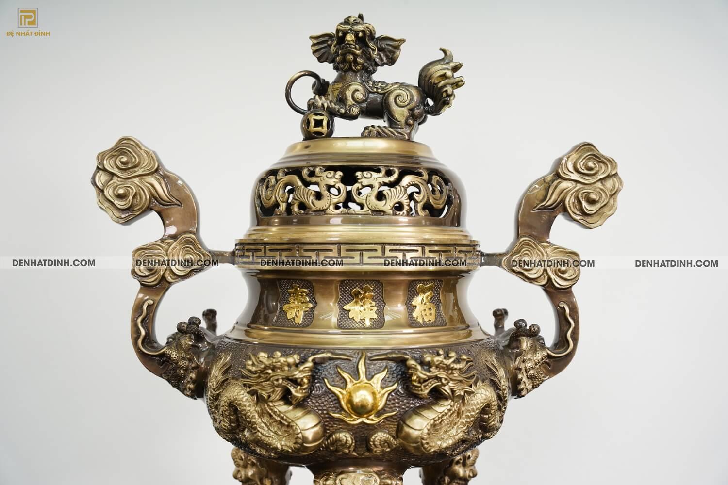 Bộ tam sự nến song long 65 mẫu 3 - Hình ảnh 12