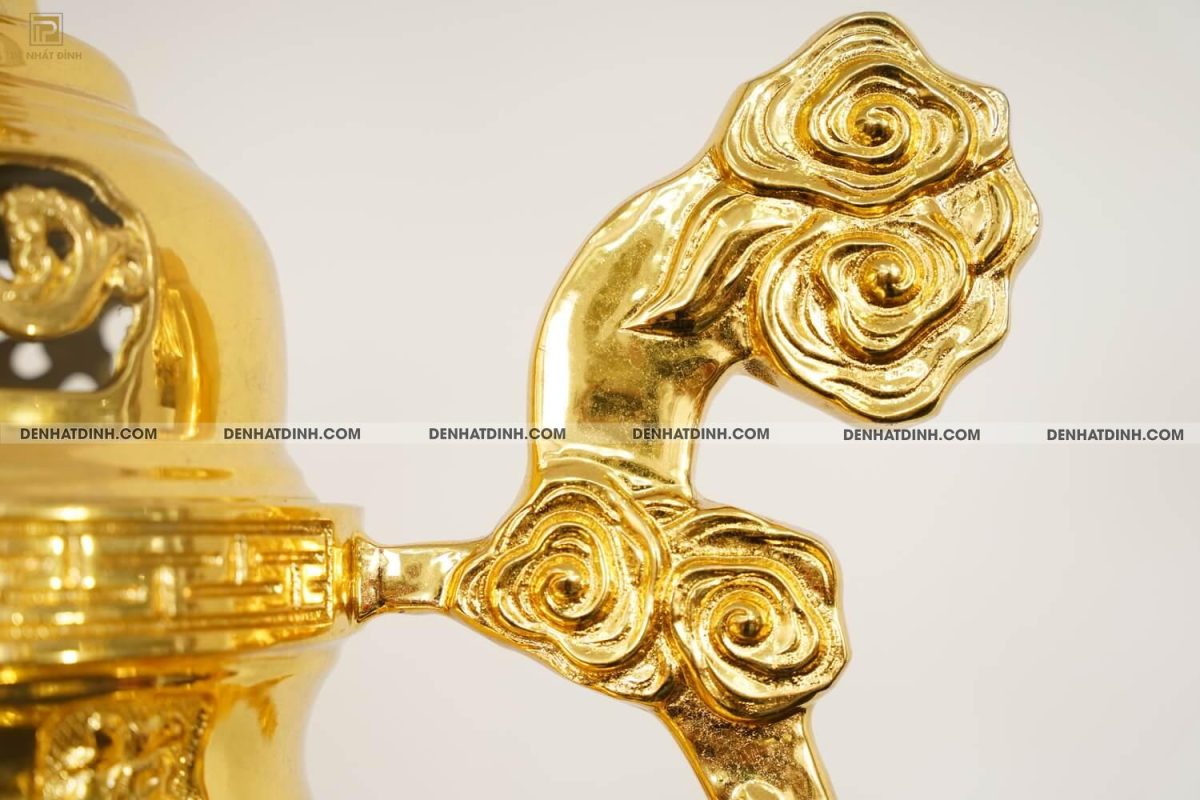 Đỉnh rồng cao 65cm dát vàng 24k - Ảnh 16