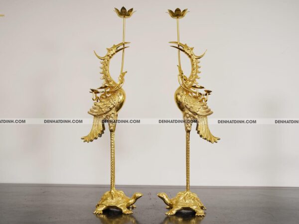 Hạc 65 dát vàng 24k