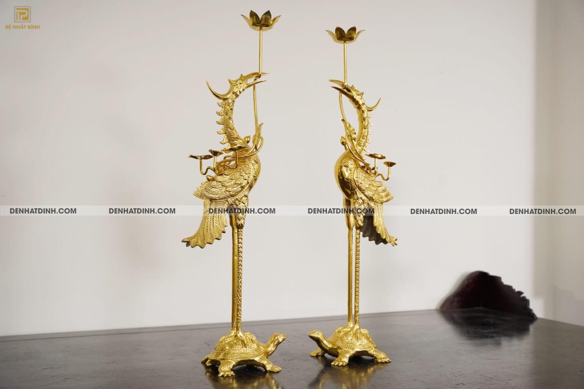 Hạc 65 dát vàng 24k - Ảnh 3