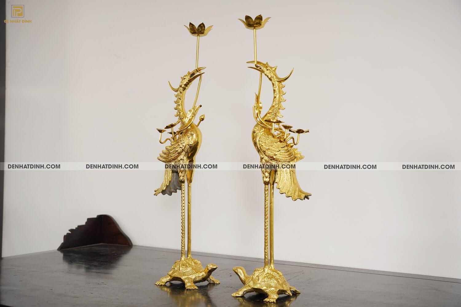 Hạc 65 dát vàng 24k - Ảnh 4