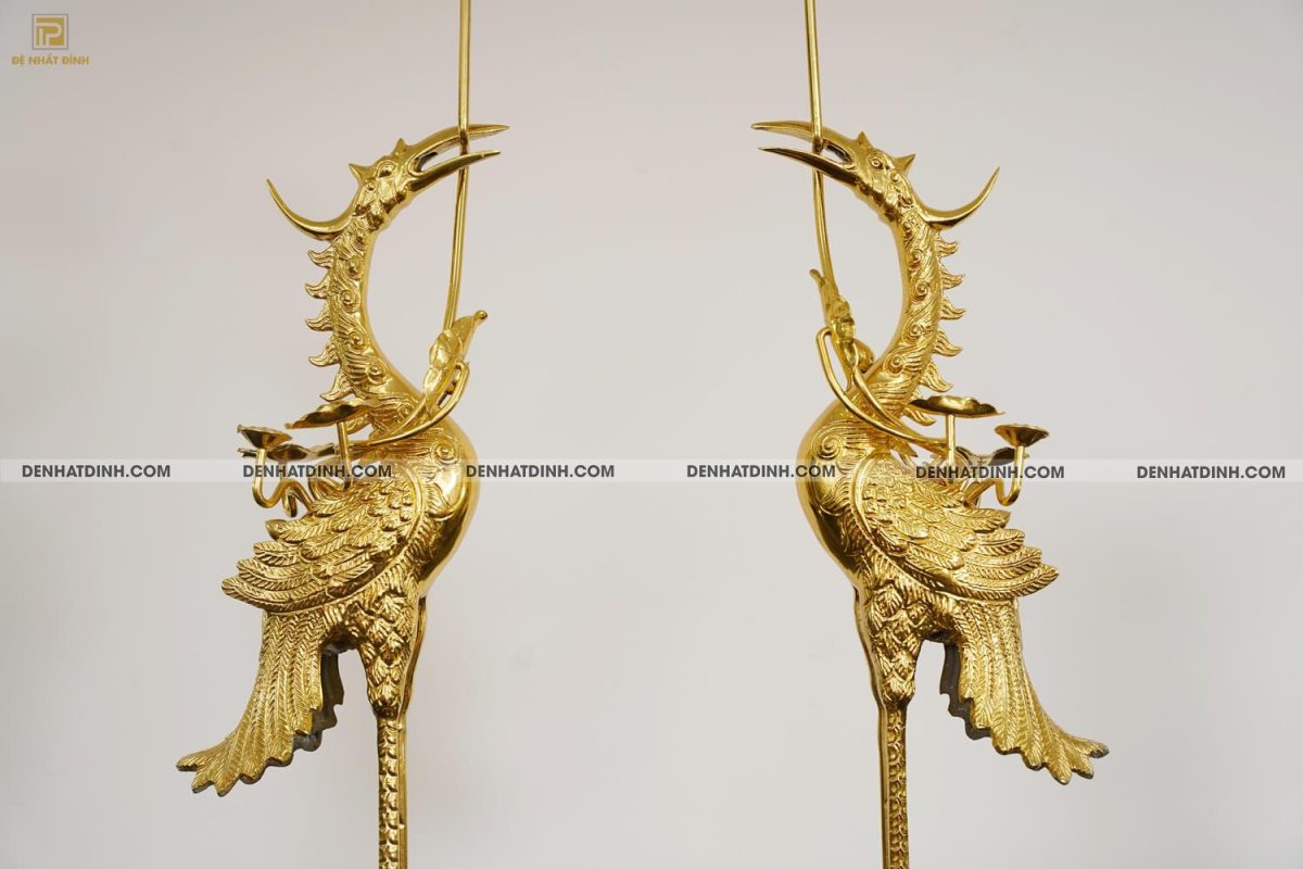 Hạc 65 dát vàng 24k - Ảnh 6
