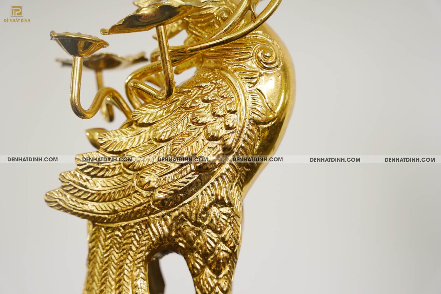Hạc 65 dát vàng 24k - Ảnh 10