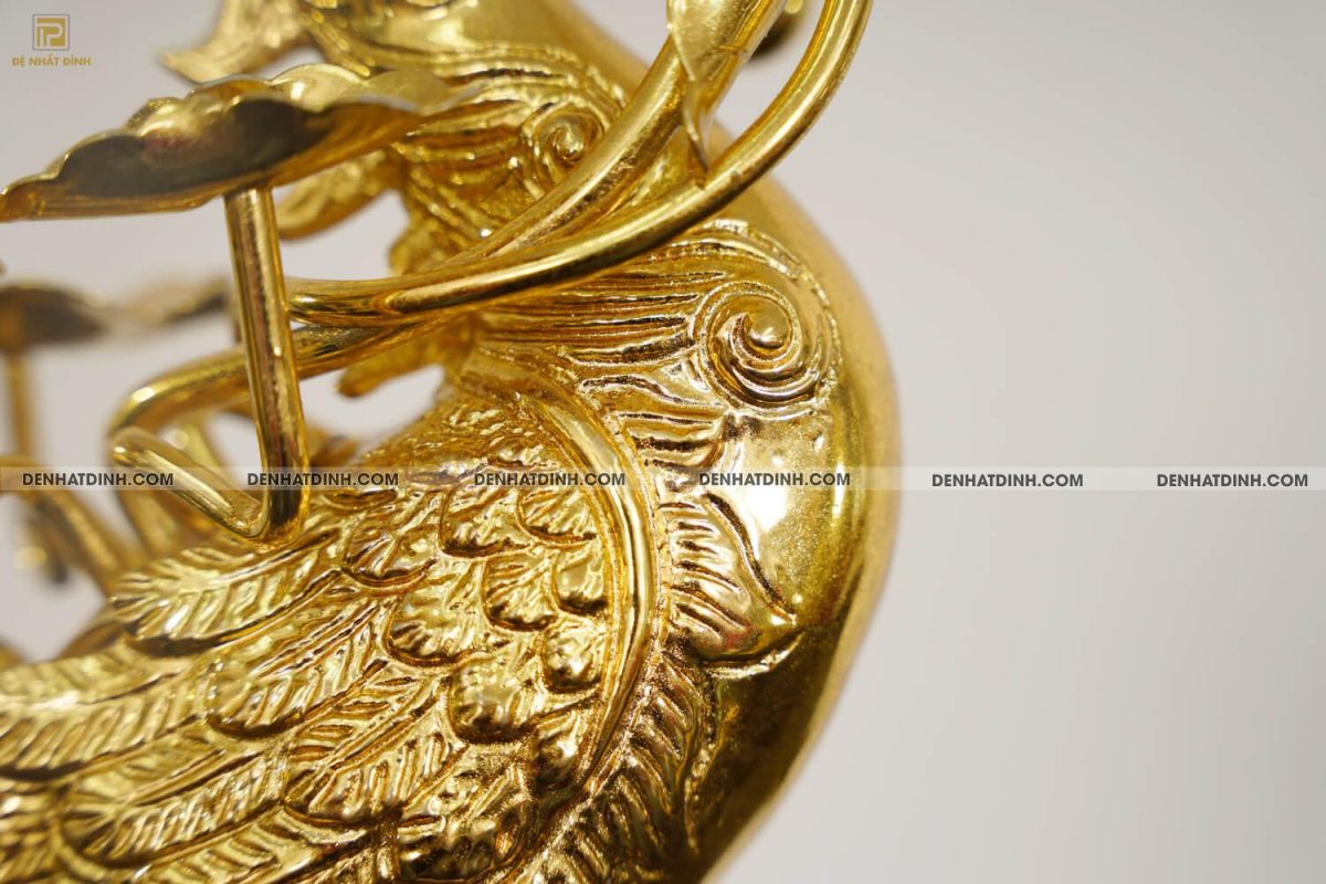 Hạc 65 dát vàng 24k - Ảnh 18