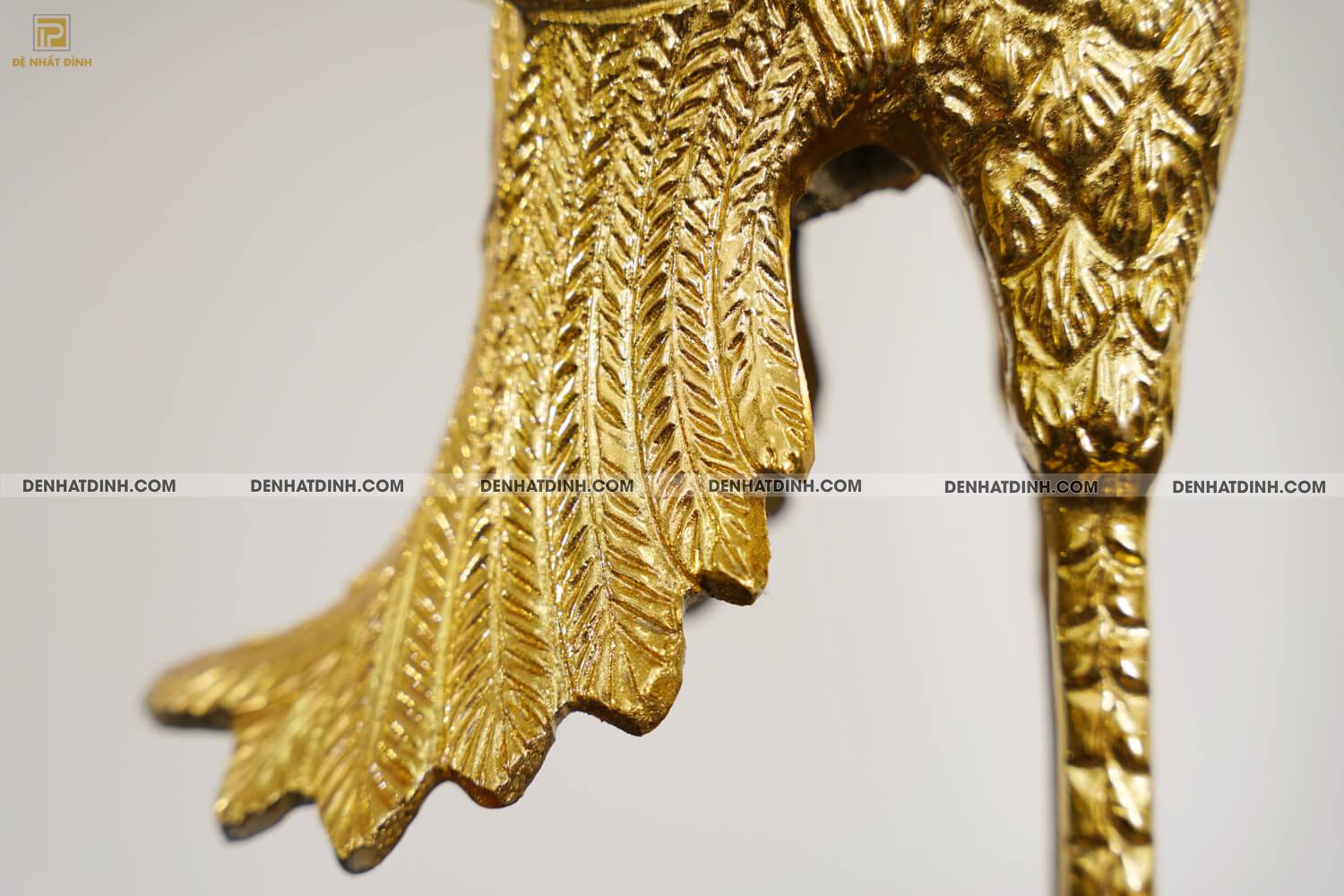 Hạc 65 dát vàng 24k - Ảnh 16