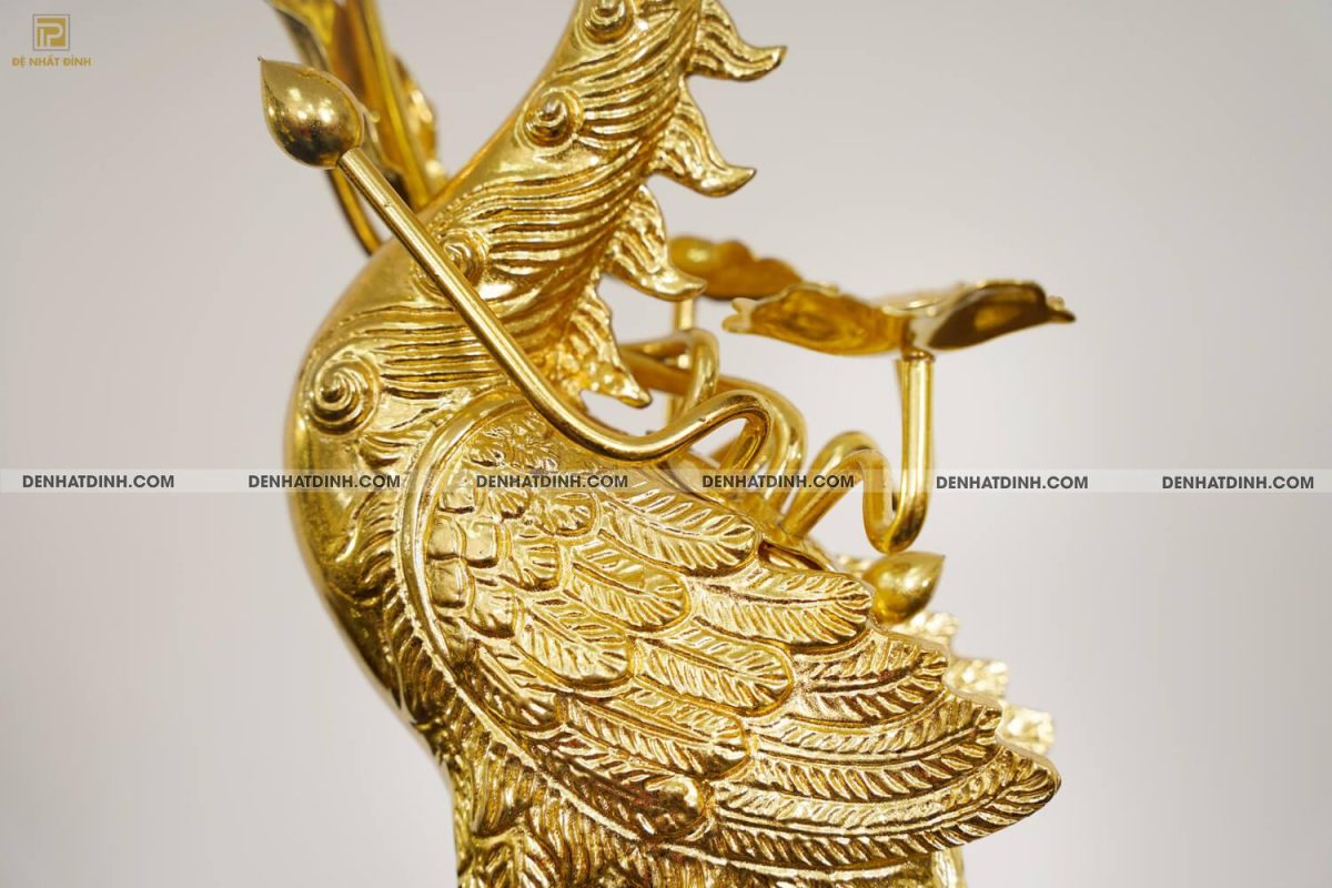 Hạc 65 dát vàng 24k - Ảnh 15
