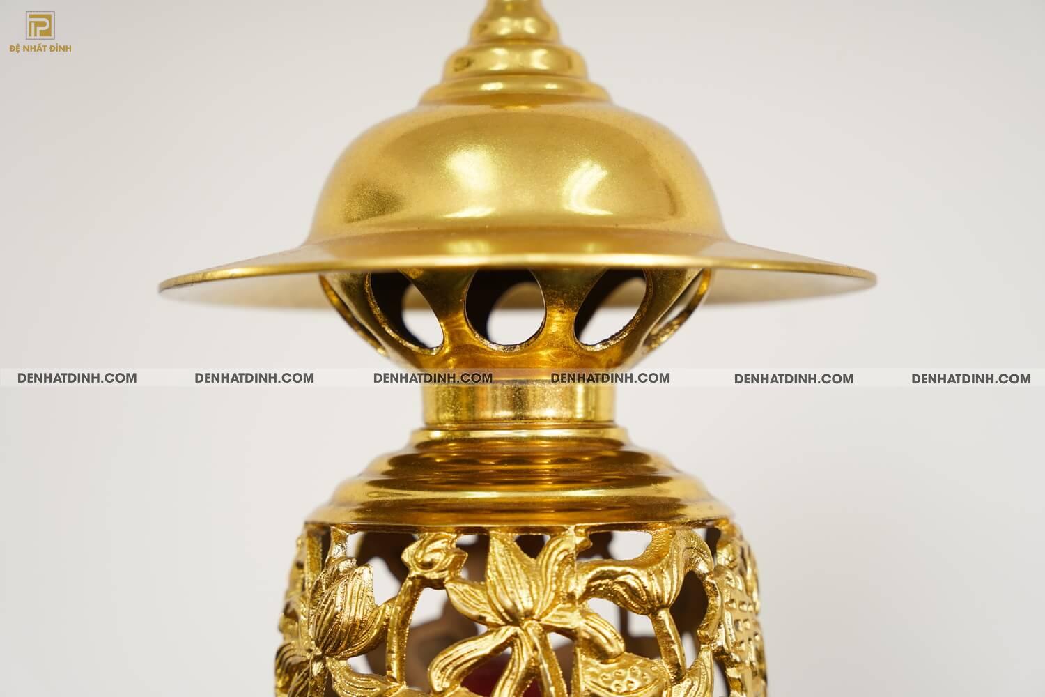 Đèn điện 44 dát vàng 24k - Ảnh 5