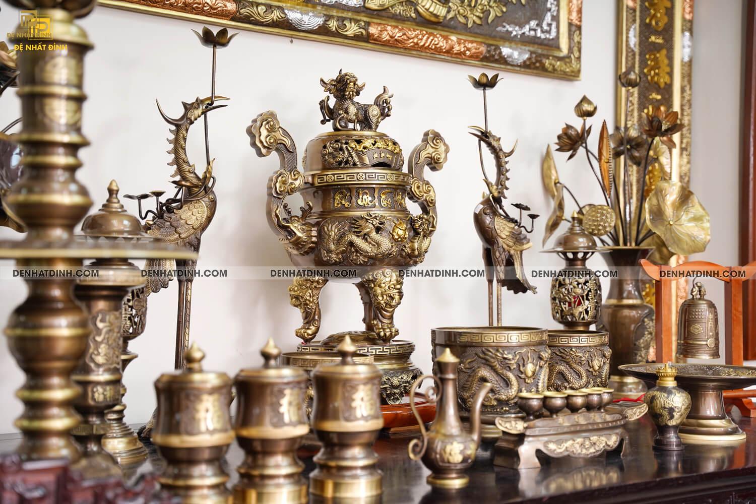 Bộ ngũ sự song long nắp cuốn thư công nghệ (5 chữ) đầy đủ phụ kiện - Ảnh 17