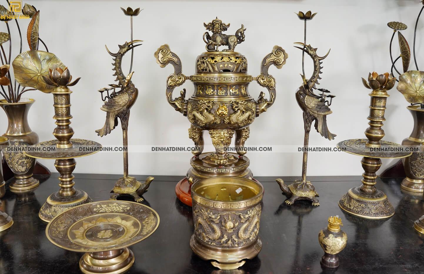 Bộ ngũ sự song long cuốn thư công nghệ (5 chữ) kèm 14 phụ kiện - Ảnh 7