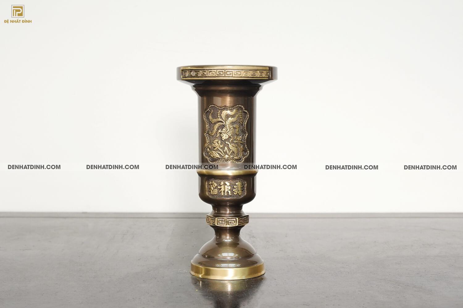 Ống hương cao35cm màu hun giả cổ - Hình ảnh 5