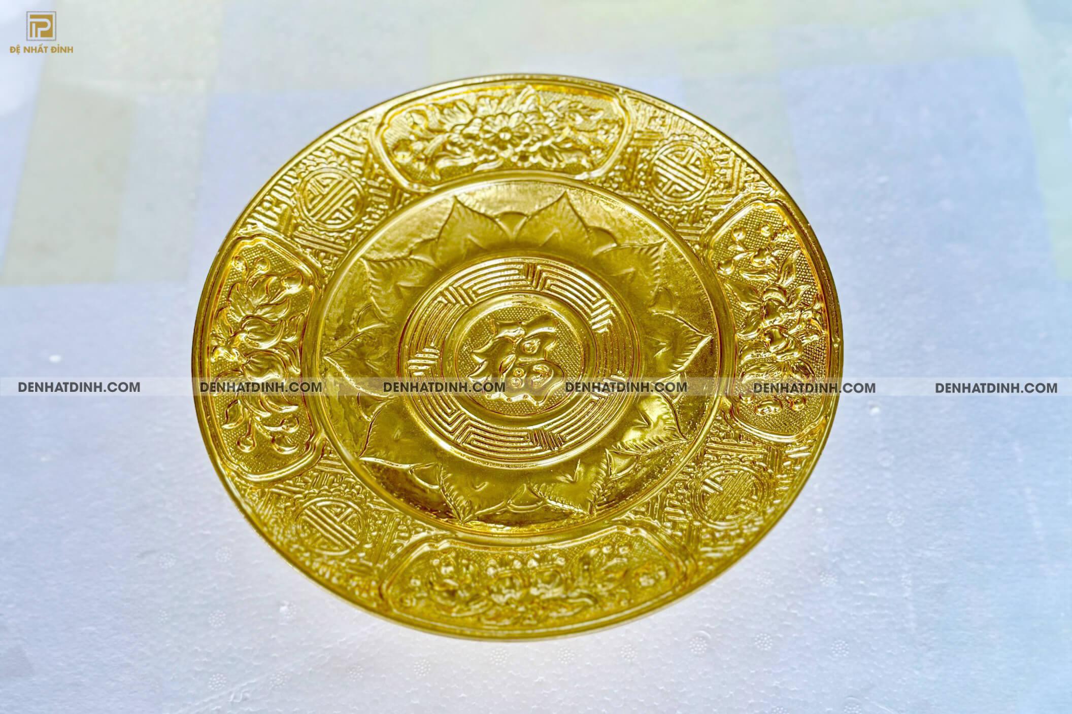 Mâm bồng dát vàng 24k - Ảnh 3