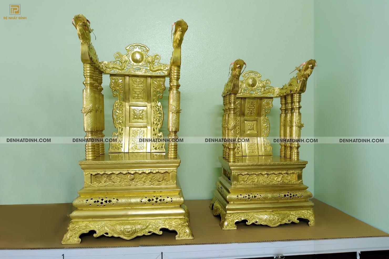 Ngai thờ bằng đồng 81 không bài vị - Ảnh 2