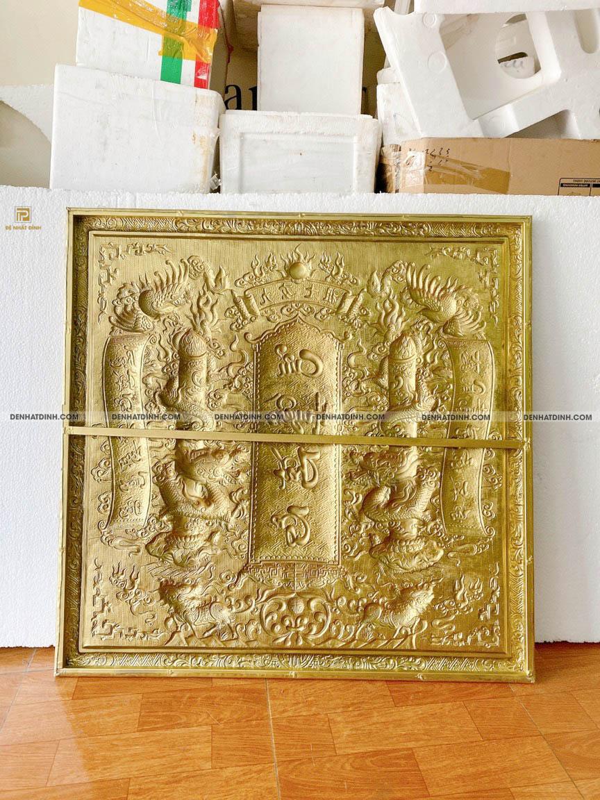 Cửu huyền thất tổ bằng đồng 1m x 1m - Ảnh 3
