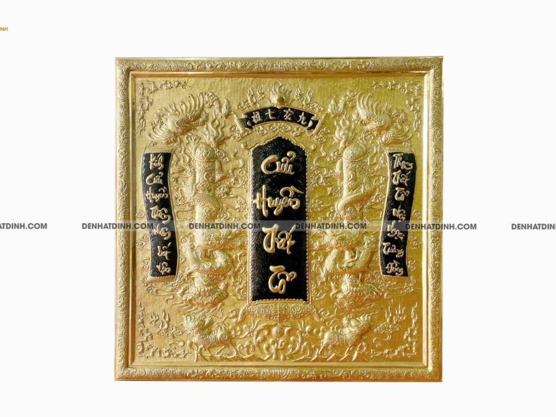 Cửu huyền thất tổ bằng đồng 1m x 1m