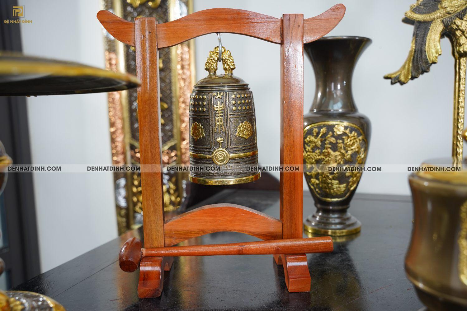 Bộ đỉnh đồng Ngũ sự Song Long 65 ( 5 chữ hán ) dát vàng điểm 36kg kèm 7 phụ kiện - Ảnh 13