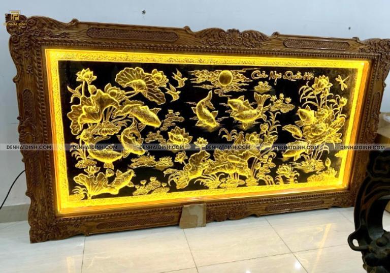 Chất liệu tranh đồng cao cấp thì giá tranh đồng càng cao